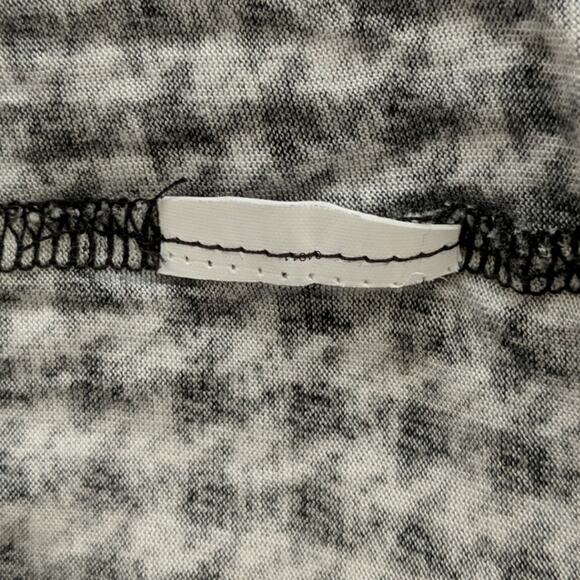 Michael Kors Houndstooth Lace S/S Top Tee Black White L - Picture 8 of 8
